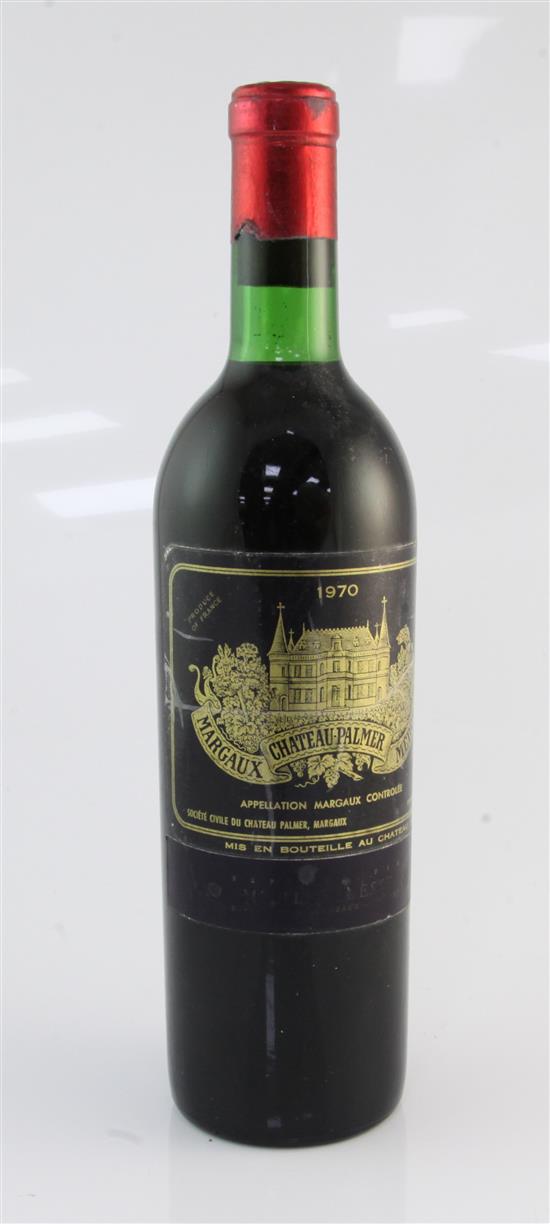 One bottle of Chateau Palmer 1970, Margaux,